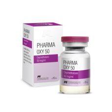 PharmaOxy 50 (Оксиметолон, Анаполон) PharmaCom Labs балон 10 мл (50 мг/1 мл)